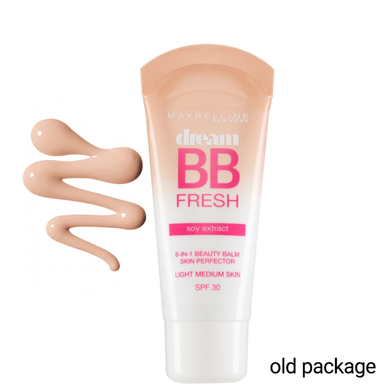 BB کرم میبلین مدل Dream BB Fresh با SPF30 حجم 30 میل - گندمی BB کرم میبلین مدل Dream BB Fresh با SPF30 حجم 30 میل - گندمی