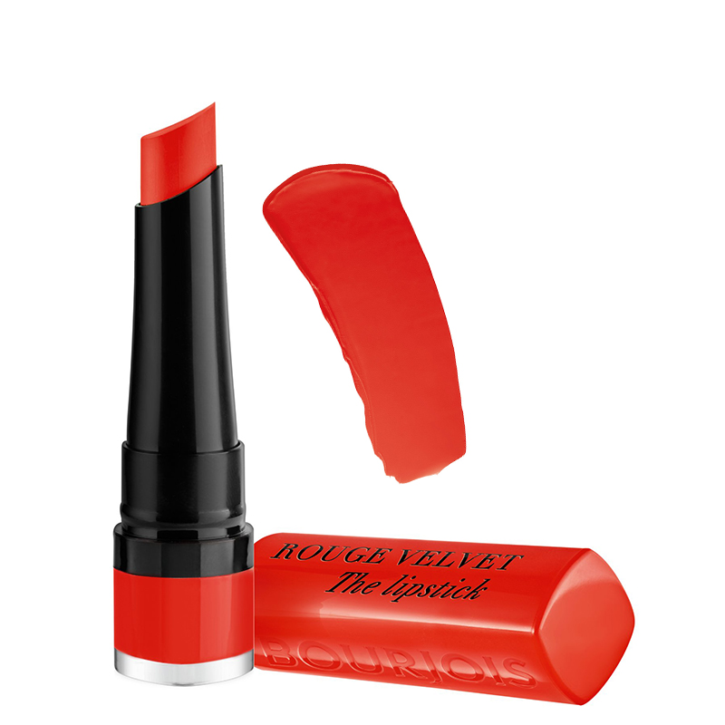 150 میل رژ لب جامد مات 24 ساعته بورژوآ مدل Rouge Velvet شماره 07