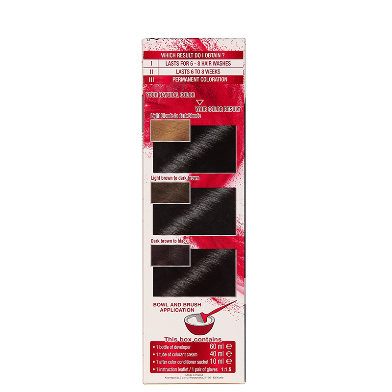 کیت رنگ مو گارنیه مدل Color Sensation شماره 1.0 - مشکی براق کیت رنگ مو گارنیه مدل Color Sensation شماره 1.0 - مشکی براق