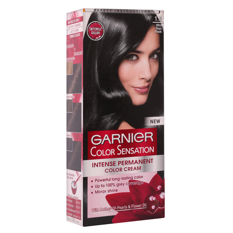 کیت رنگ مو گارنیه مدل Color Sensation شماره 1.0 - مشکی براق کیت رنگ مو گارنیه مدل Color Sensation شماره 1.0 - مشکی براق