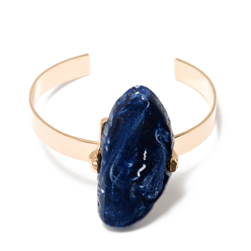 دستبند مدل النگو Hoja Negra Azul دستبند مدل النگو Hoja Negra Azul