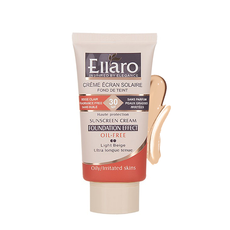 ضد آفتاب کرم پودری فاقد چربی اِلارو با SPF30 حجم 40 میل - بژ روشن ضد آفتاب کرم پودری فاقد چربی اِلارو با SPF30 حجم 40 میل - بژ روشن