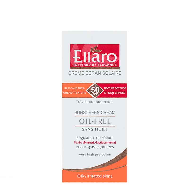 كرم ضد آفتاب فاقد چربی اِلارو با +SPF 50 حجم 40 میل - بدون رنگ كرم ضد آفتاب فاقد چربی اِلارو با +SPF 50 حجم 40 میل - بدون رنگ