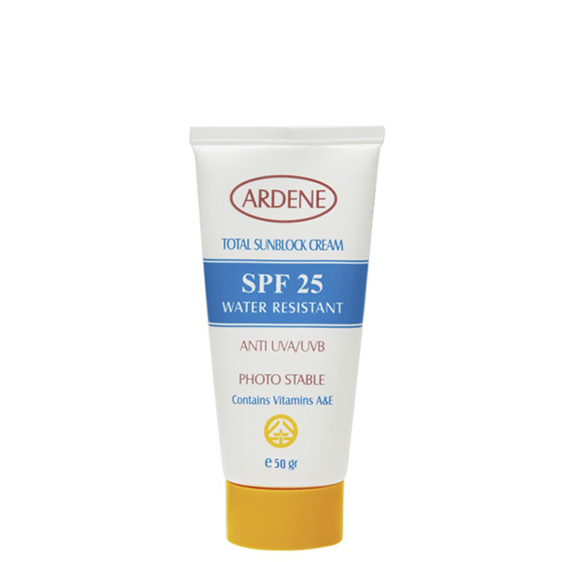 کرم ضد آفتاب ضد آب آردن با SPF 25 حجم 50 میل کرم ضد آفتاب ضد آب آردن با SPF 25 حجم 50 میل