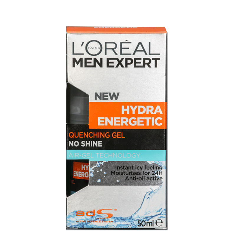 ژل مرطوب کننده و آبرسان صورت 24 ساعته لورال مردانه مدل Hydra Energetic حجم 50 میل ژل مرطوب کننده و آبرسان صورت 24 ساعته لورال مردانه مدل Hydra Energetic حجم 50 میل