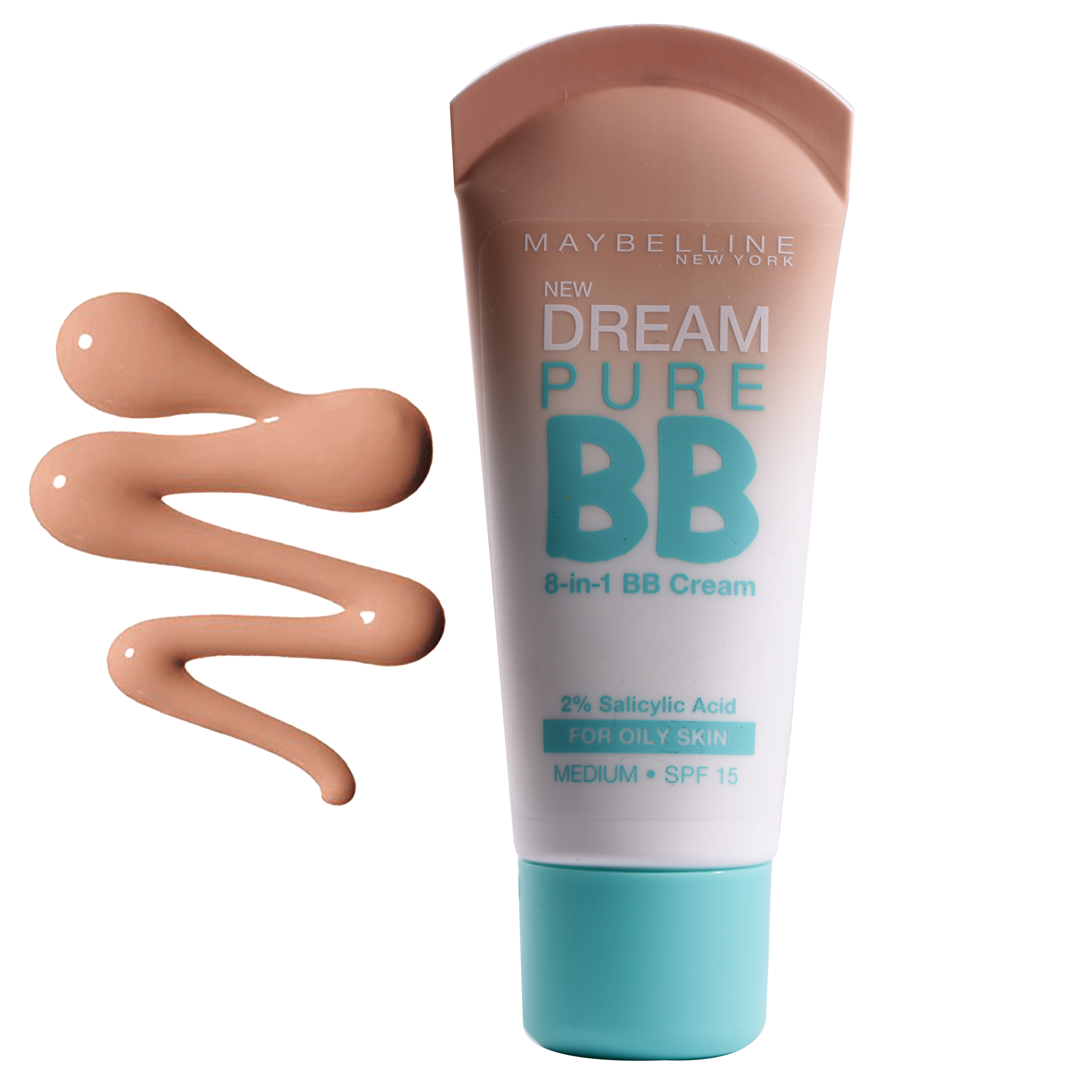 BB کرم میبلین مدل Dream Pure با SPF15 حجم 30 میل - گندمی BB کرم میبلین مدل Dream Pure با SPF15 حجم 30 میل - گندمی