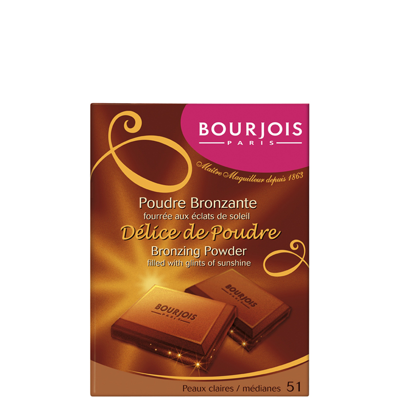 پودر برنزه بورژوآ مدل Delice De Poudre شماره 51 پودر برنزه بورژوآ مدل Delice De Poudre شماره 51