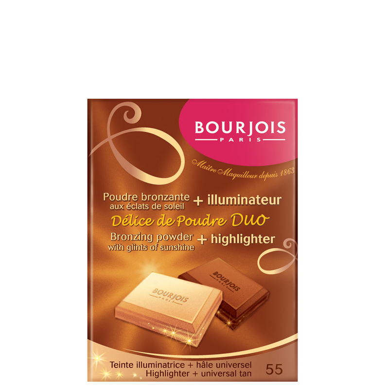پودر برنزه بورژوآ مدل Delice De Poudre شماره 55 پودر برنزه بورژوآ مدل Delice De Poudre شماره 55