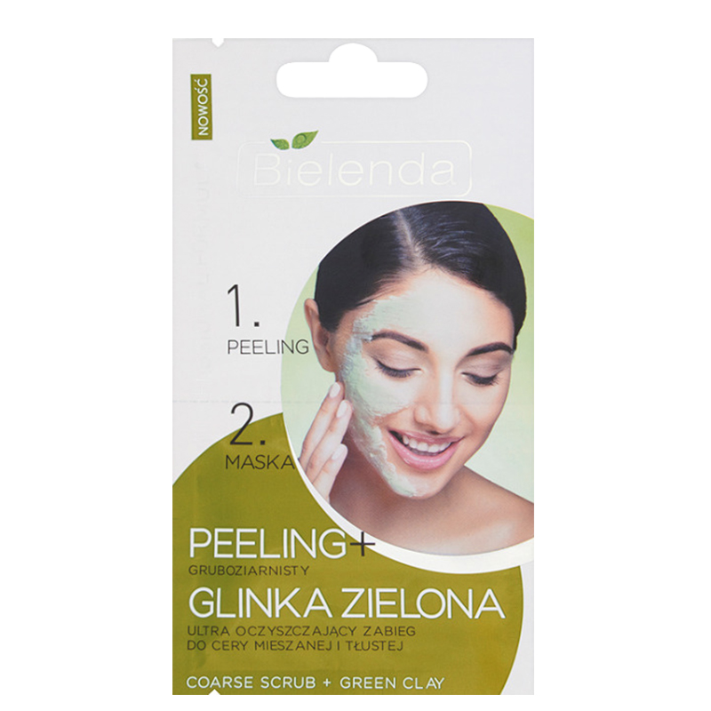 150 میل ماسک پاک کننده قوی پوست چرب و مختلط بی يلندا مدل Green Clay مقدار 5 گرم