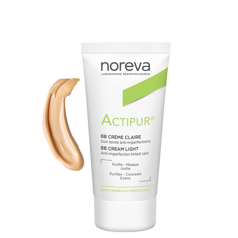 150 میل کرم ضد جوش نوروا مدل Actipur BB Cream حجم 30 میل - بژ روشن