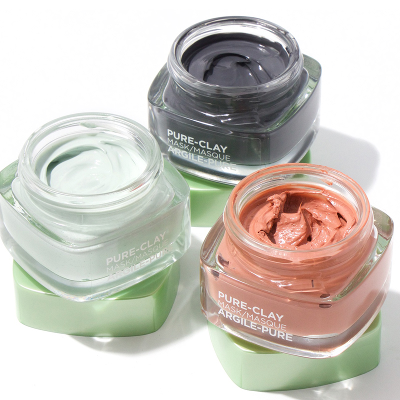 ماسک خاک رس لطافت بخش پوست لورال پاریس مدل Pure Clay حجم 50 میل ماسک خاک رس لطافت بخش پوست لورال پاریس مدل Pure Clay حجم 50 میل