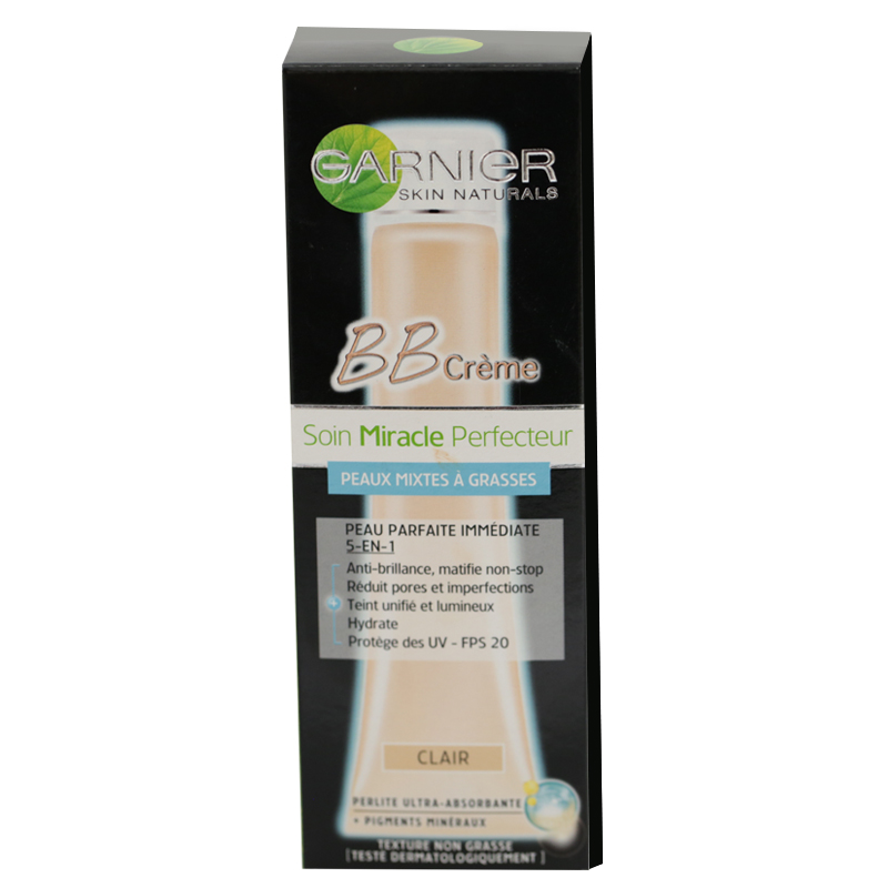 BB کرم مرطوب کننده رنگی پوست چرب گارنیه با SPF 20 حجم 40 میل - رنگ متوسط BB کرم مرطوب کننده رنگی پوست چرب گارنیه با SPF 20 حجم 40 میل - رنگ متوسط