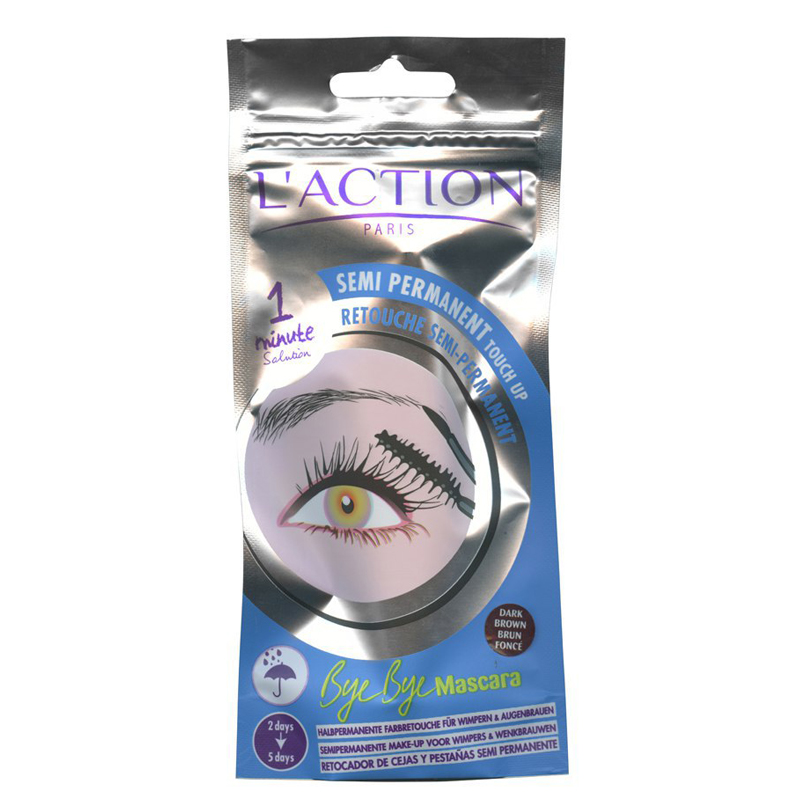 ریمل نیمه دائم پوشاننده مژه و ابرو لکسیون - قهوه ای تیره ریمل نیمه دائم پوشاننده مژه و ابرو لکسیون - قهوه ای تیره