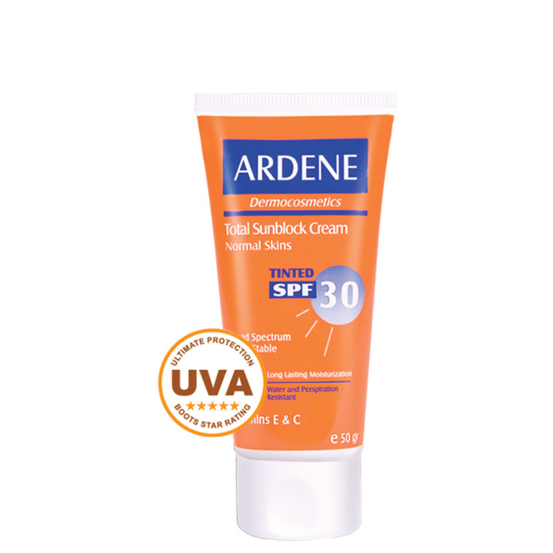 کرم ضد آفتاب ویتامینه رنگی آردن با SPF 30 حجم 50 میل - بژ متوسط کرم ضد آفتاب ویتامینه رنگی آردن با SPF 30 حجم 50 میل - بژ متوسط