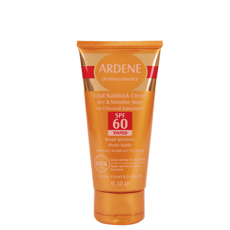 کرم ضد آفتاب رنگی فاقد جاذب های شیمیایی و ضد آب آردن با SPF 60 حجم 50 میل - بژ روشن کرم ضد آفتاب رنگی فاقد جاذب های شیمیایی و ضد آب آردن با SPF 60 حجم 50 میل - بژ روشن