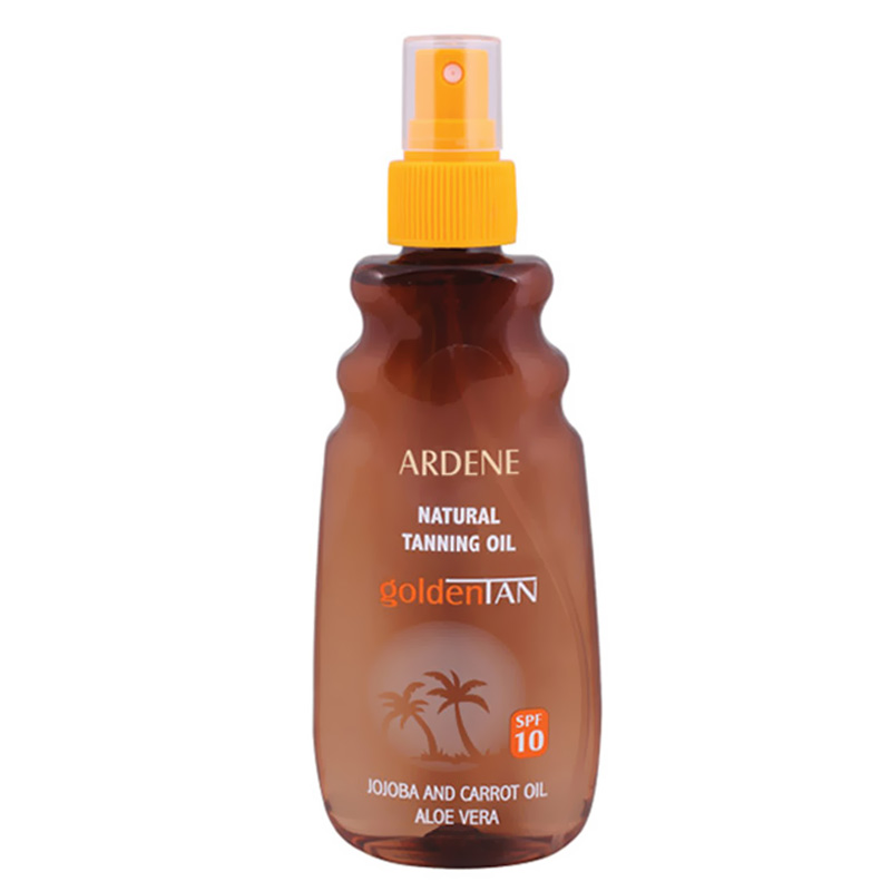 روغن برنزه کننده آردن مدل Golden Tan با SPF10 حجم 200 میل روغن برنزه کننده آردن مدل Golden Tan با SPF10 حجم 200 میل