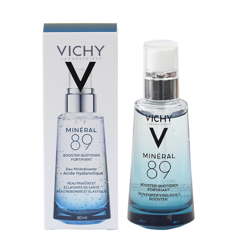 سرم تقویت کننده و رطوبت رسان روزانه مینرال پوست ویشی مدل Mineral 89 حجم 50 میل سرم تقویت کننده و رطوبت رسان روزانه مینرال پوست ویشی مدل Mineral 89 حجم 50 میل