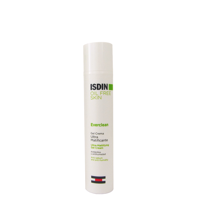 150 میل ژل کرم مرطوب کننده و مات کننده پوست چرب ایزدین مدل Everclean حجم 50 میل