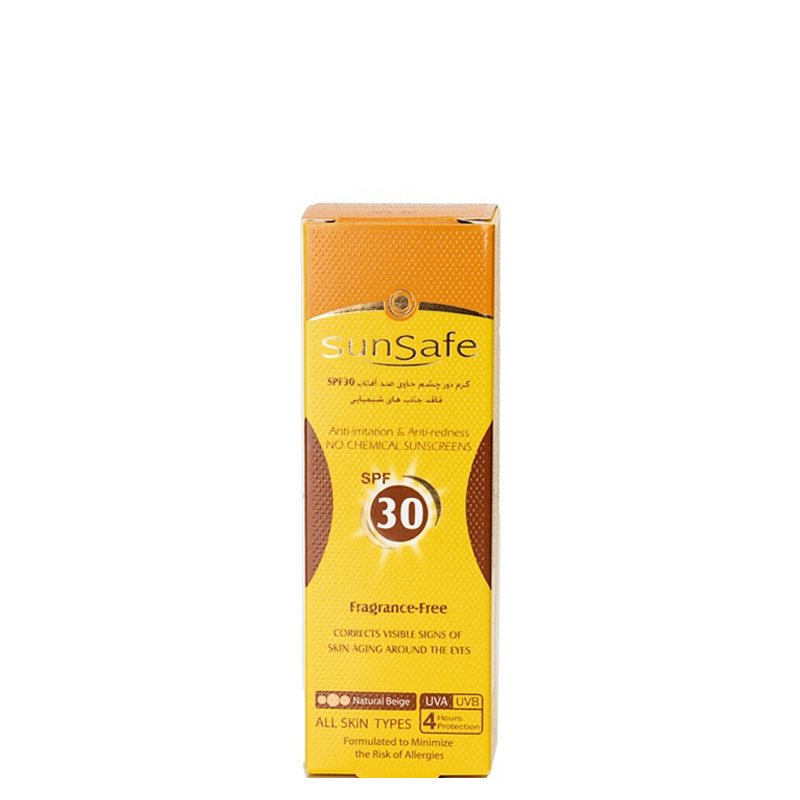 کرم دور چشم سان سیف با SPF 30 حجم 20 گرم - بژ طبیعی کرم دور چشم سان سیف با SPF 30 حجم 20 گرم - بژ طبیعی
