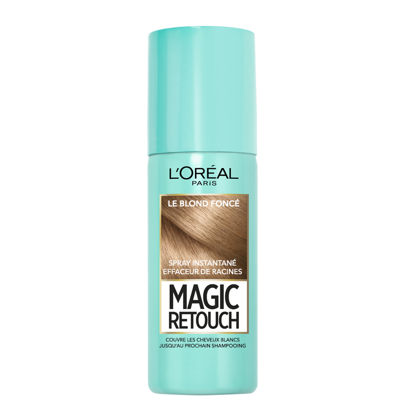 150 میل اسپری کانسیلر ریشه مو لورآل مدل Magic Retouch حجم 75 میل شماره 4 - بلوند تیره