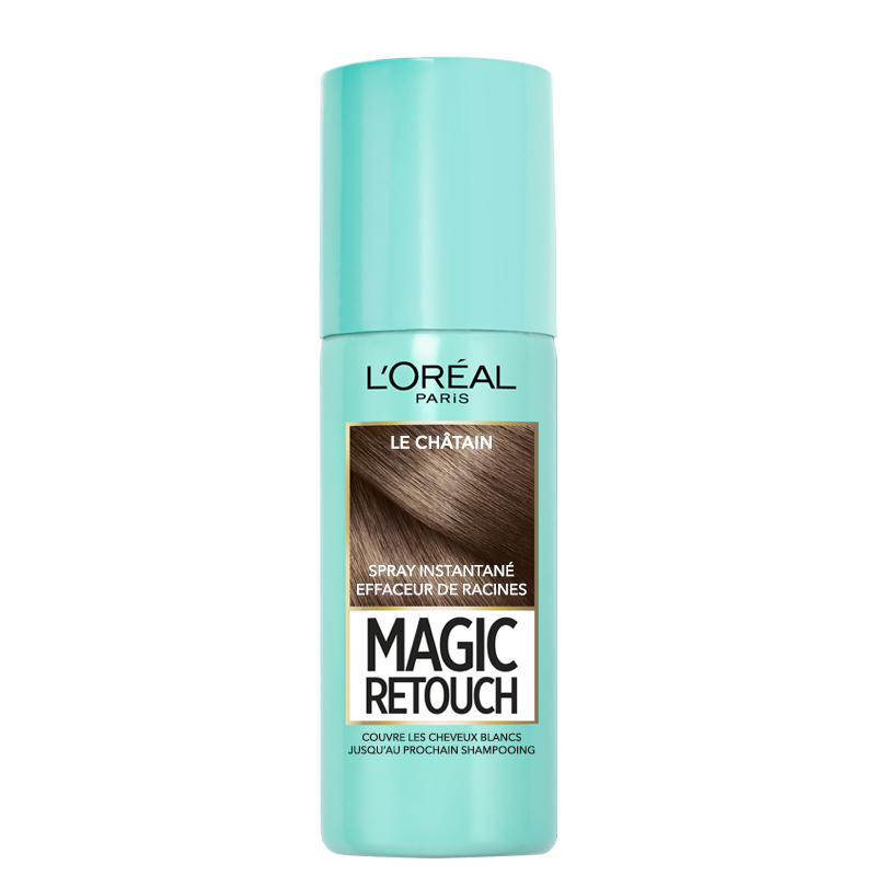 150 میل اسپری کانسیلر ریشه مو لورآل مدل Magic Retouch حجم 75 میل شماره 3 - قهوه ای