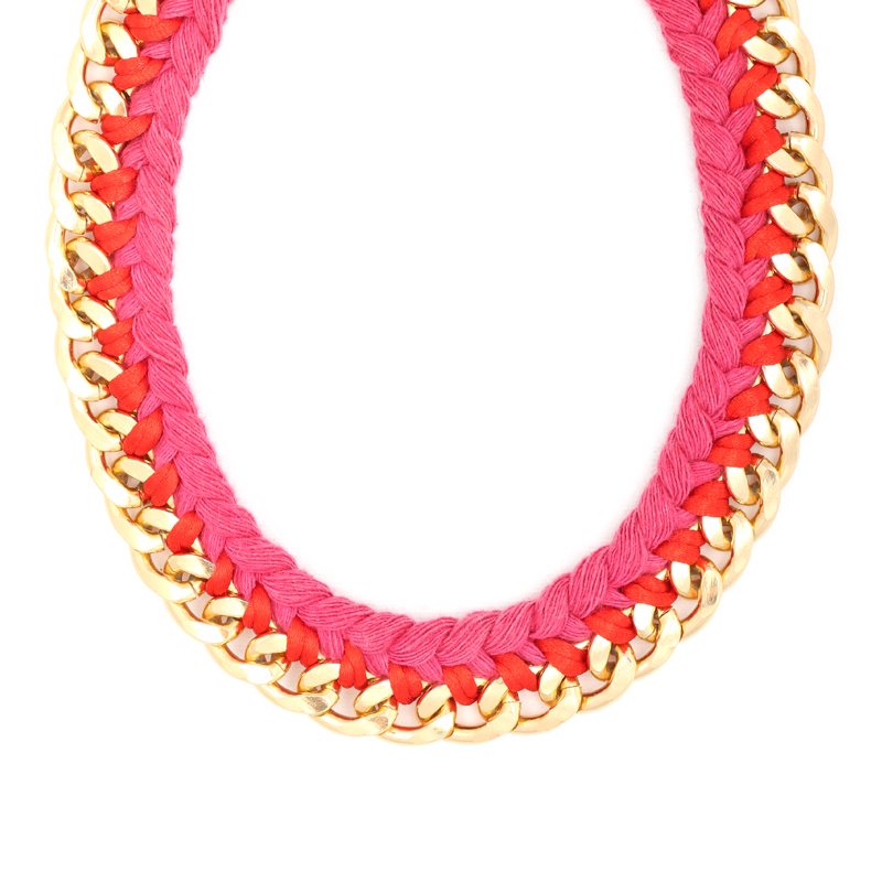 گردنبند ادوریتا مدل Trenza Rosa گردنبند ادوریتا مدل Trenza Rosa
