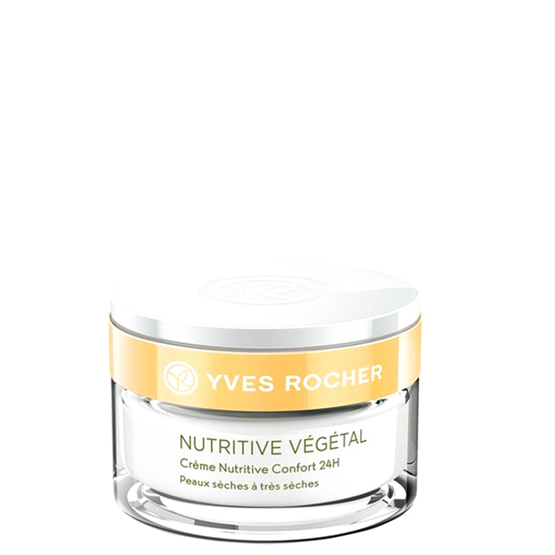 کرم تسکین دهنده و تغذیه کننده 24 ساعته ایوروشه مدل Nutritive Vegetal حجم 50 میل کرم تسکین دهنده و تغذیه کننده 24 ساعته ایوروشه مدل Nutritive Vegetal حجم 50 میل
