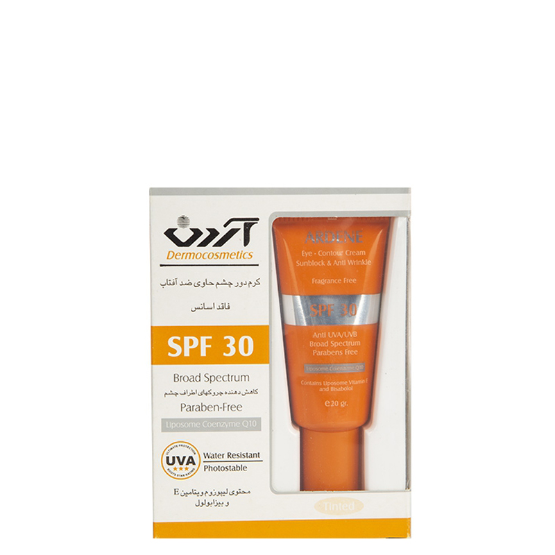 كرم ضد آفتاب دور چشم رنگی آردن با SPF 30 حجم 20 میل - بژ روشن كرم ضد آفتاب دور چشم رنگی آردن با SPF 30 حجم 20 میل - بژ روشن