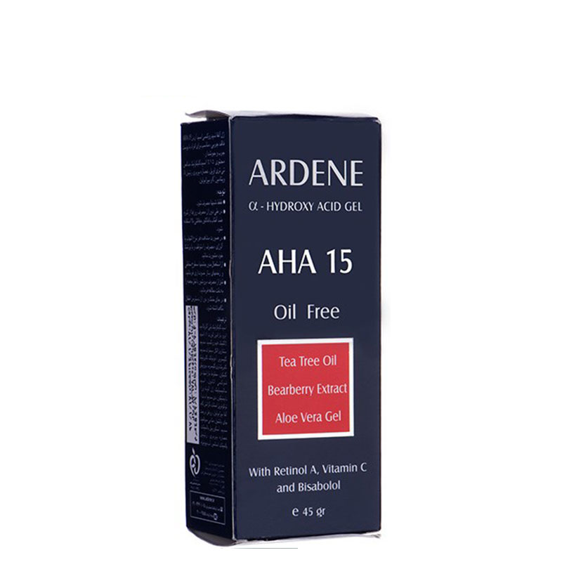 ژل لایه بردار فاقد چربی آردن مدل AHA 15% حجم 50 میل ژل لایه بردار فاقد چربی آردن مدل AHA 15% حجم 50 میل