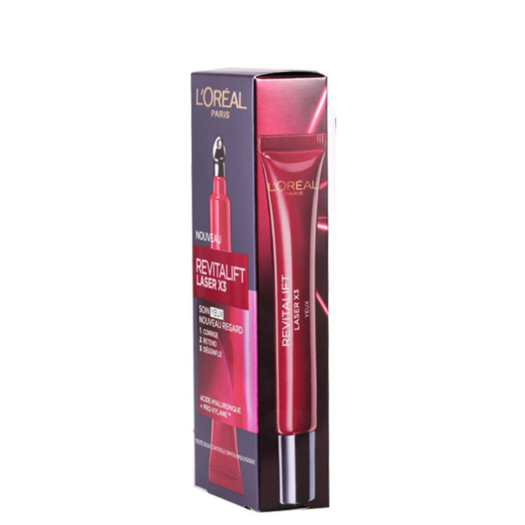 کرم ضد چروک دور چشم لورال پاریس مدل Revitalift Laser x3 حجم 15 میل کرم ضد چروک دور چشم لورال پاریس مدل Revitalift Laser x3 حجم 15 میل