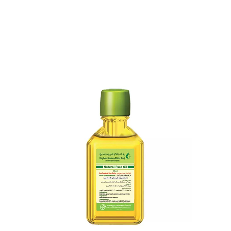 150 میل روغن بادام شیرین موضعی باریج اسانس حجم 30 میل