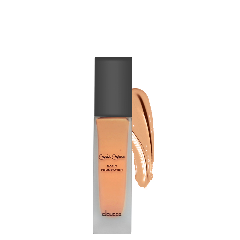 150 میل کرم پودر پمپی دوسه مدل Cache Creme Satin حجم 30 میل شماره RM10-N - عسلی
