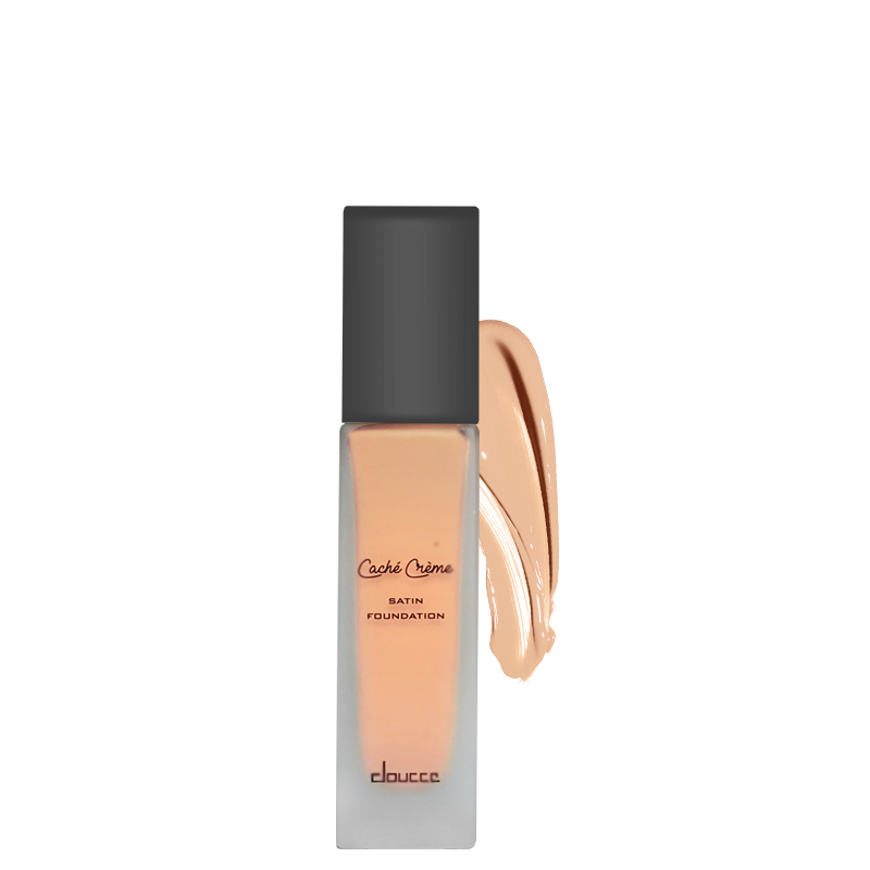 150 میل کرم پودر پمپی دوسه مدل Cache Creme Satin حجم 30 میل شماره RM8-N - گندمی تیره