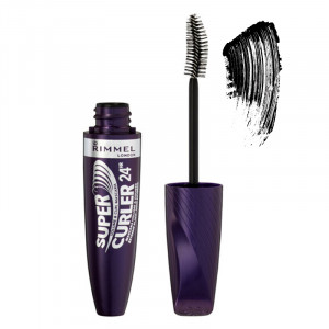 ریمل حجم دهنده و فر کننده ریمل لاندن مدل Super Curler حجم 12 میل شماره 003 Extreme Black