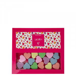 کوکتل مانیکور ژبن پلاس مدل Heart بسته 30 عددی