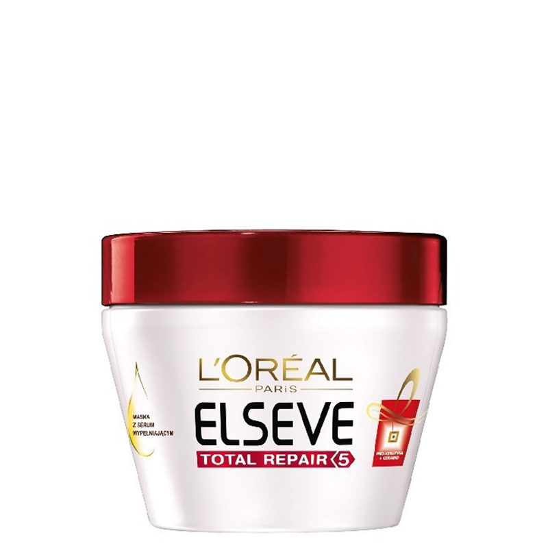 ماسک ترمیم کننده مو لورال پاریس السو مدل Total Repair 5حجم 300 میل ماسک ترمیم کننده مو لورال پاریس السو مدل Total Repair 5حجم 300 میل